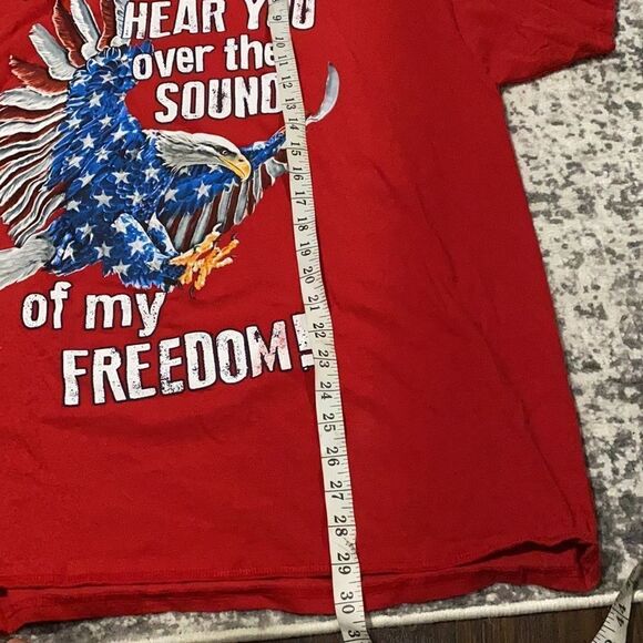 VTG Fruit of the loom freedom Tee size 2XL red - Picture 5 of 5